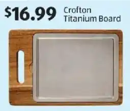 Aldi Crofton titanium board offer