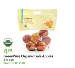 Publix GreenWise Organic Gala Apples offer