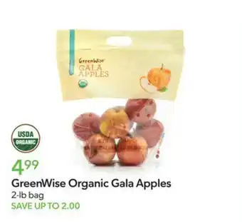 Publix GreenWise Organic Gala Apples offer