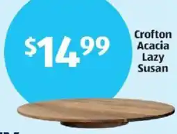 Aldi Crofton Acacia Lazy Susan offer