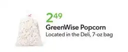 Publix GreenWise Popcorn offer
