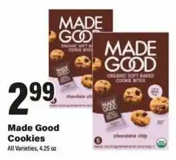 Big Y Made Good Cookies offer