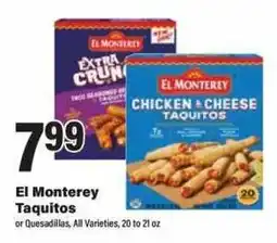 Big Y El Monterey Taquitos offer