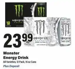 Big Y Monster Energy Drink offer