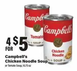 Big Y Campbell's Chicken Noodle Soup offer