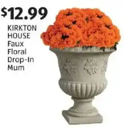 Aldi Kirkton House Faux Floral Drop-In Mum offer