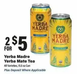 Big Y Yerba Madre Yerba Mate Tea offer