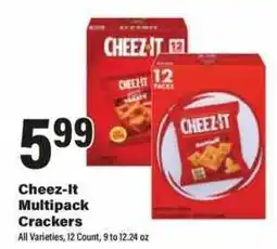 Big Y Cheez-It Multipack Crackers offer