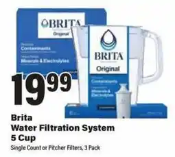 Big Y Brita Water Filtration System offer