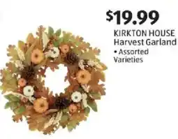 Aldi Kirkton House Harvest Garland offer