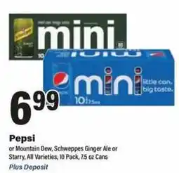 Big Y Pepsi mini offer