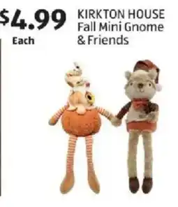 Aldi Kirkton House Fall Mini Gnome & Friends offer