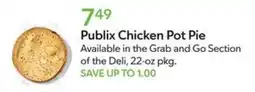 Publix Publix Chicken Pot Pie offer