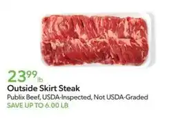 Publix Publix Beef Outside Skirt Steak offer