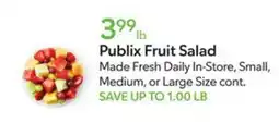 Publix Publix Fruit Salad offer