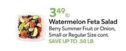Publix Watermelon Feta Salad offer