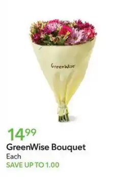 Publix GreenWise Bouquet offer