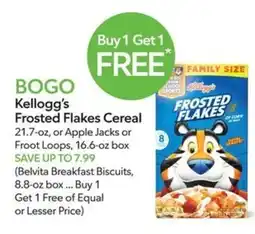 Publix Kellogg's Frosted Flakes Cereal offer