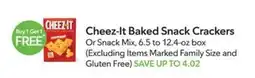 Publix Cheez-it baked snack crackers offer