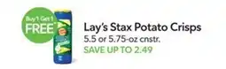 Publix Lay's Stax Potato Crisps offer