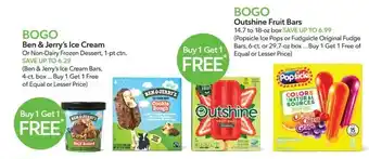 Publix Ben & Jerry's Ice Cream or Non-Dairy Frozen Dessert offer