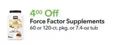 Publix Force Factor Supplements offer