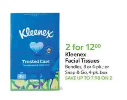 Publix Kleenex Facial Tissues offer