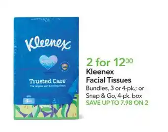Publix Kleenex Facial Tissues offer