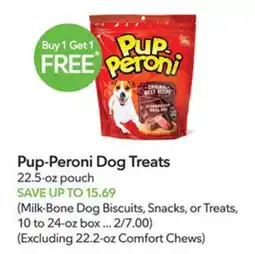 Publix Pup-Peroni Dog Treats offer