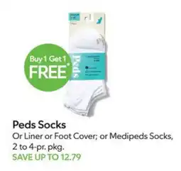 Publix Peds Socks offer