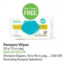 Publix Pampers Wipes offer