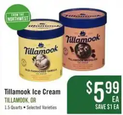 Haggen Food Tillamook ice cream offer