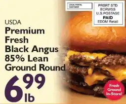 Festival Foods Usda premium fresh black angus ground round offer