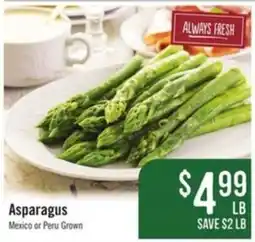 Haggen Food Asparagus offer