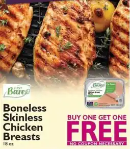 Festival Foods Just Bare Boneless Skinless Chicken Breasts offer