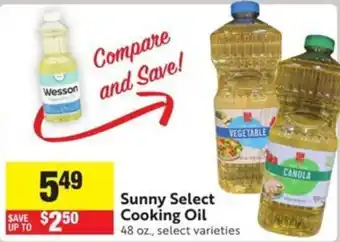 Sunny Select Cooking Oil