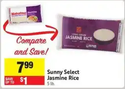 Save Mart Sunny Select Jasmine Rice offer