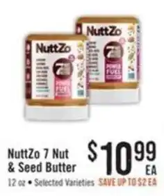 Haggen Food Nuttzo 7 Nut & Seed Butter offer