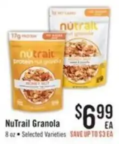 Haggen Food Nutrail Granola offer
