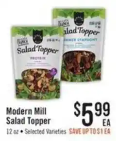 Haggen Food Modern Mill Salad Topper offer
