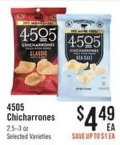 Haggen Food 4505 chicharrones offer