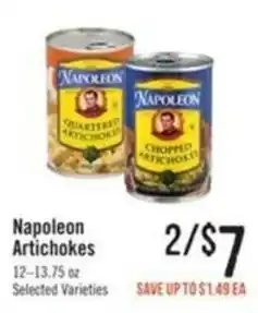 Haggen Food Napoleon Artichokes offer