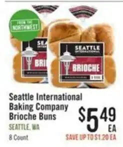 Haggen Food Seattle international baking company brioches buns offer