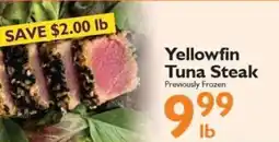 Festival Foods Yellowfin Tuna Steak offer