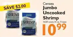 Festival Foods Censea jumbo uncooked shrimp offer