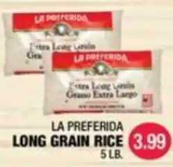 Carnicerias Jimenez La preferida long grain rice offer