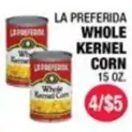Carnicerias Jimenez La preferida whole kernel corn offer