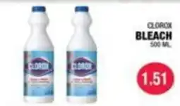 Carnicerias Jimenez Clorox bleach offer