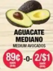 Carnicerias Jimenez medium avocados offer