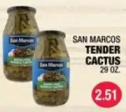 Carnicerias Jimenez San Marcos tender cactus offer